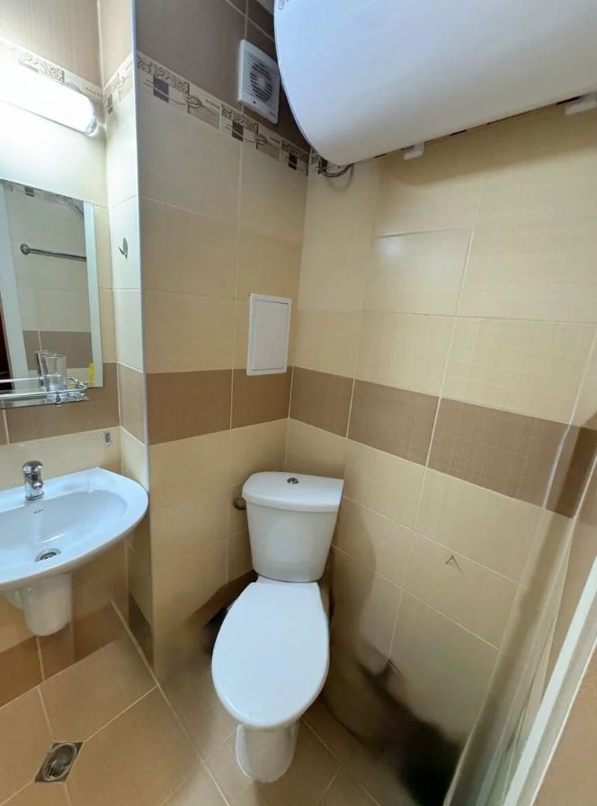 Meerkomfort und Gemütlichkeit in einem stilvollen Apartment mit einem Schlafzimmer in Ravda