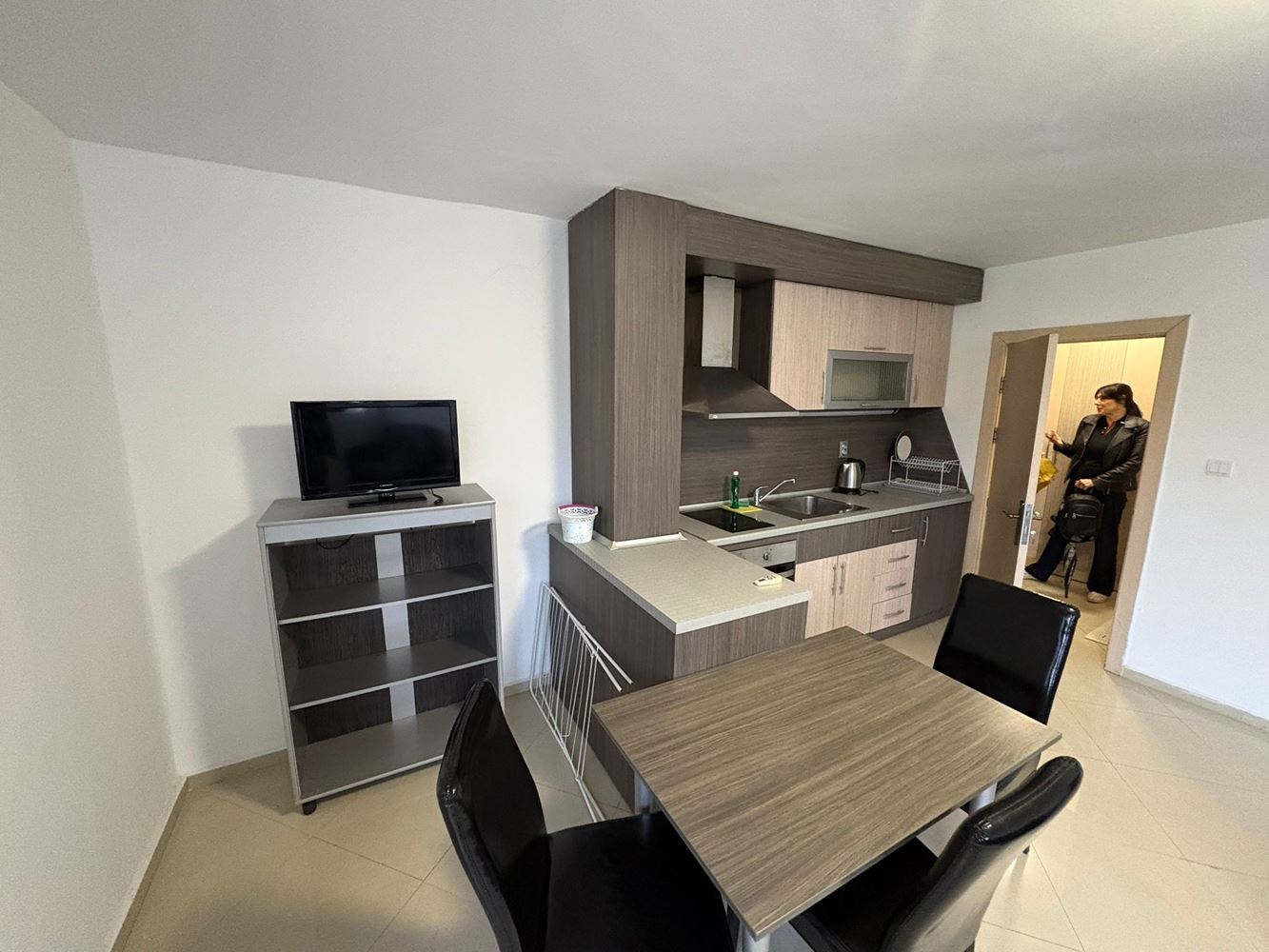 Geräumiges voll möbliertes Studio in Pomorie – Ostlage und ausgezeichnete Lage 400 m vom Meer entfernt