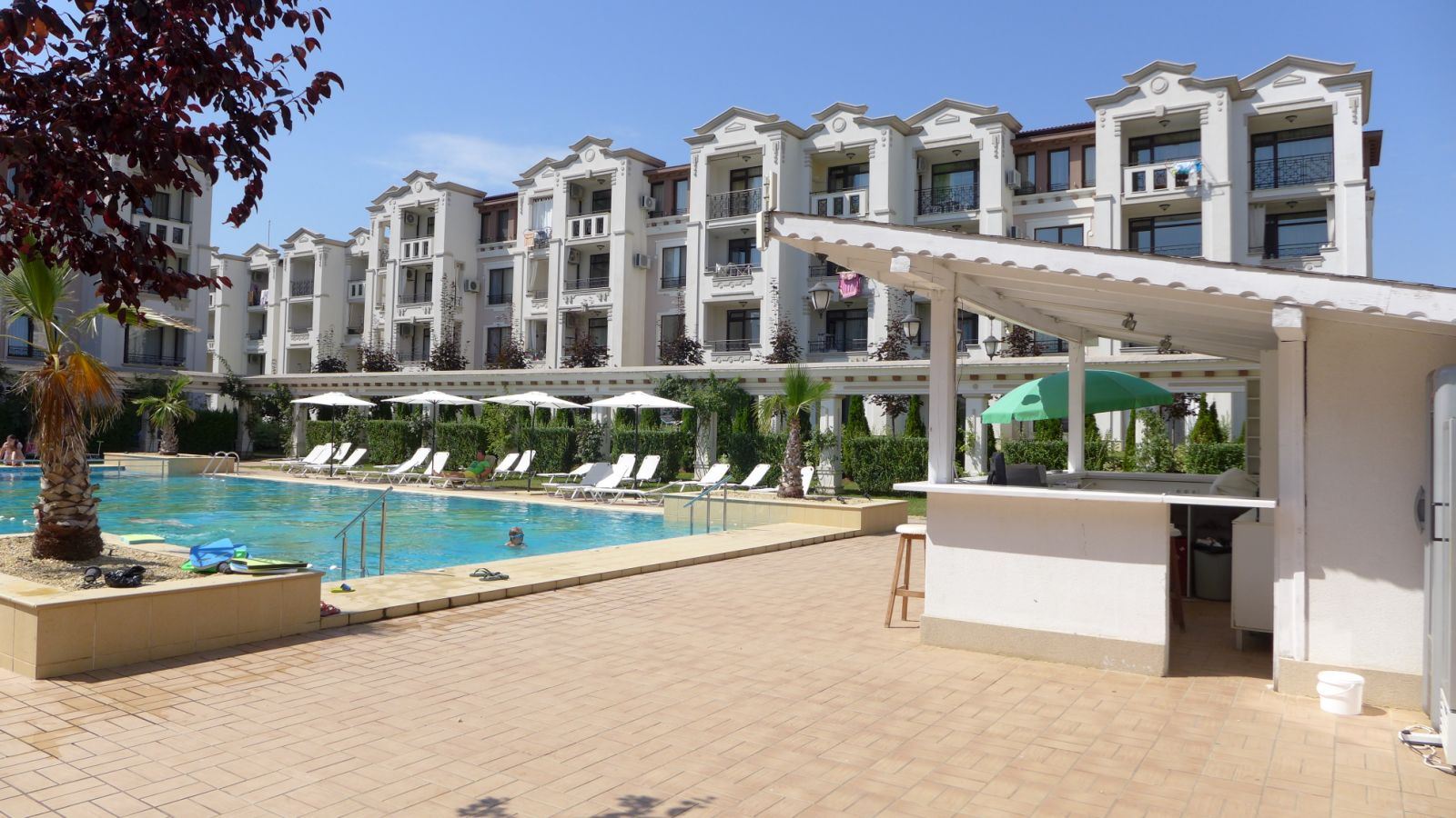 Meerblick und Küstencharme – möblierte Zweizimmerwohnung in erster Meereslinie in Sozopol