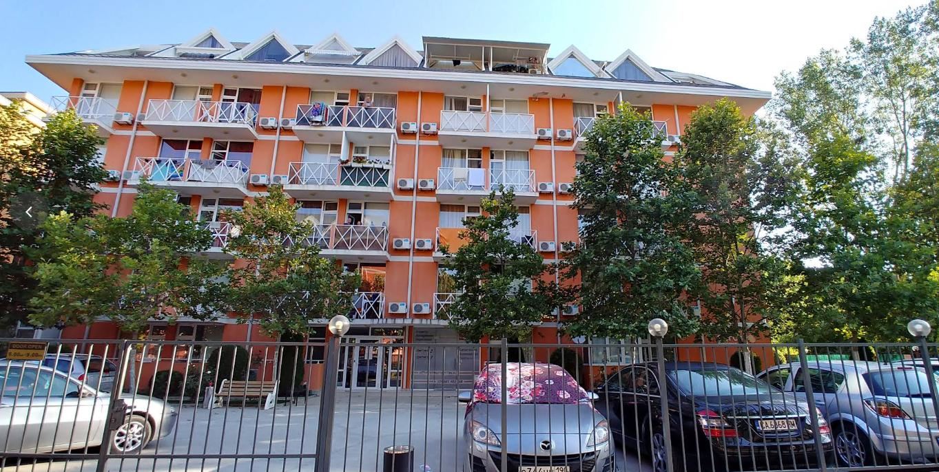 Gemütliches Appartment mit einem Schlafzimmer in einer modernen Wohnanlage, 500 Meter vom Strand in Sonnenstrand entfernt