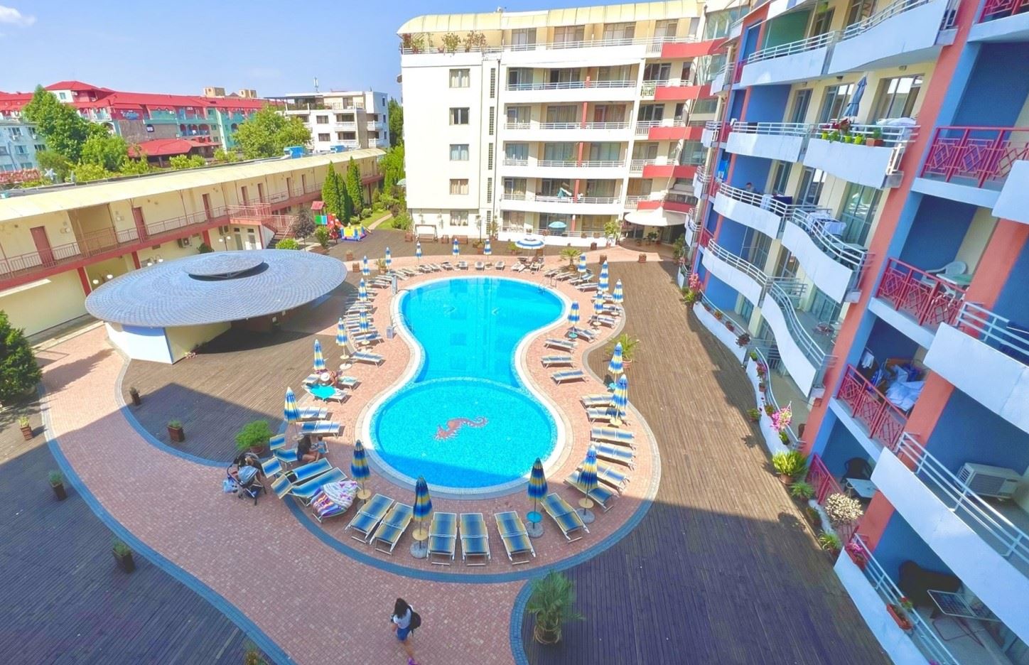 Großzügige 2-Zimmer-Wohnung in Toplage im Herzen von Sonnenstrand
