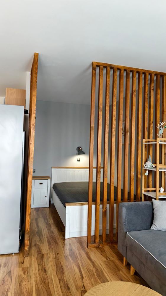 Geräumiges, modern möbliertes Studio mit separatem Schlafzimmer in einer Wohnanlage in Aheloy – Bezugsfertig