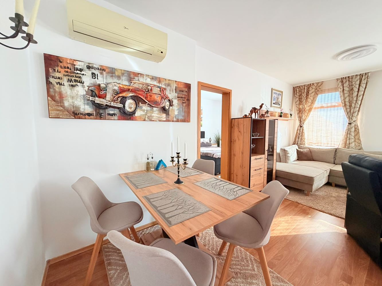 Luxuriöse Wohnung mit zwei Schlafzimmern und Poolblick in Aheloy – vollständig möbliert und bezugsfertig