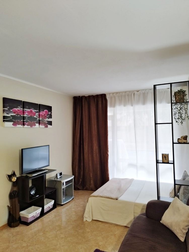 Studio im Erdgeschoss ohne Wartungsgebühr in Sonnenstrand – ausgezeichnete Investition und ganzjährige Nutzung