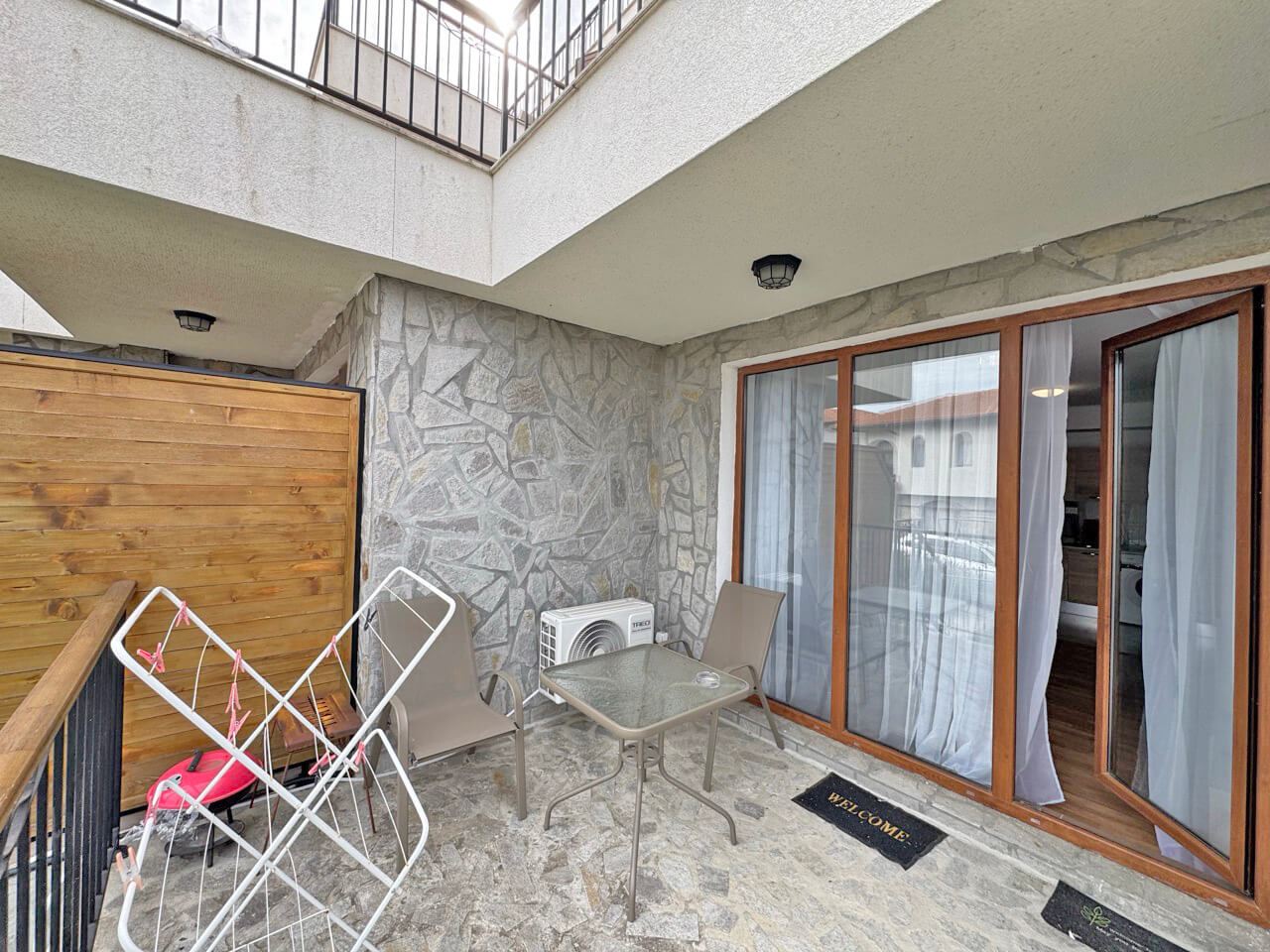 Möblierte Wohnung mit einem Schlafzimmer in einer neuen Wohnanlage in Aheloy – Ruhe, Grün und Komfort am Meer