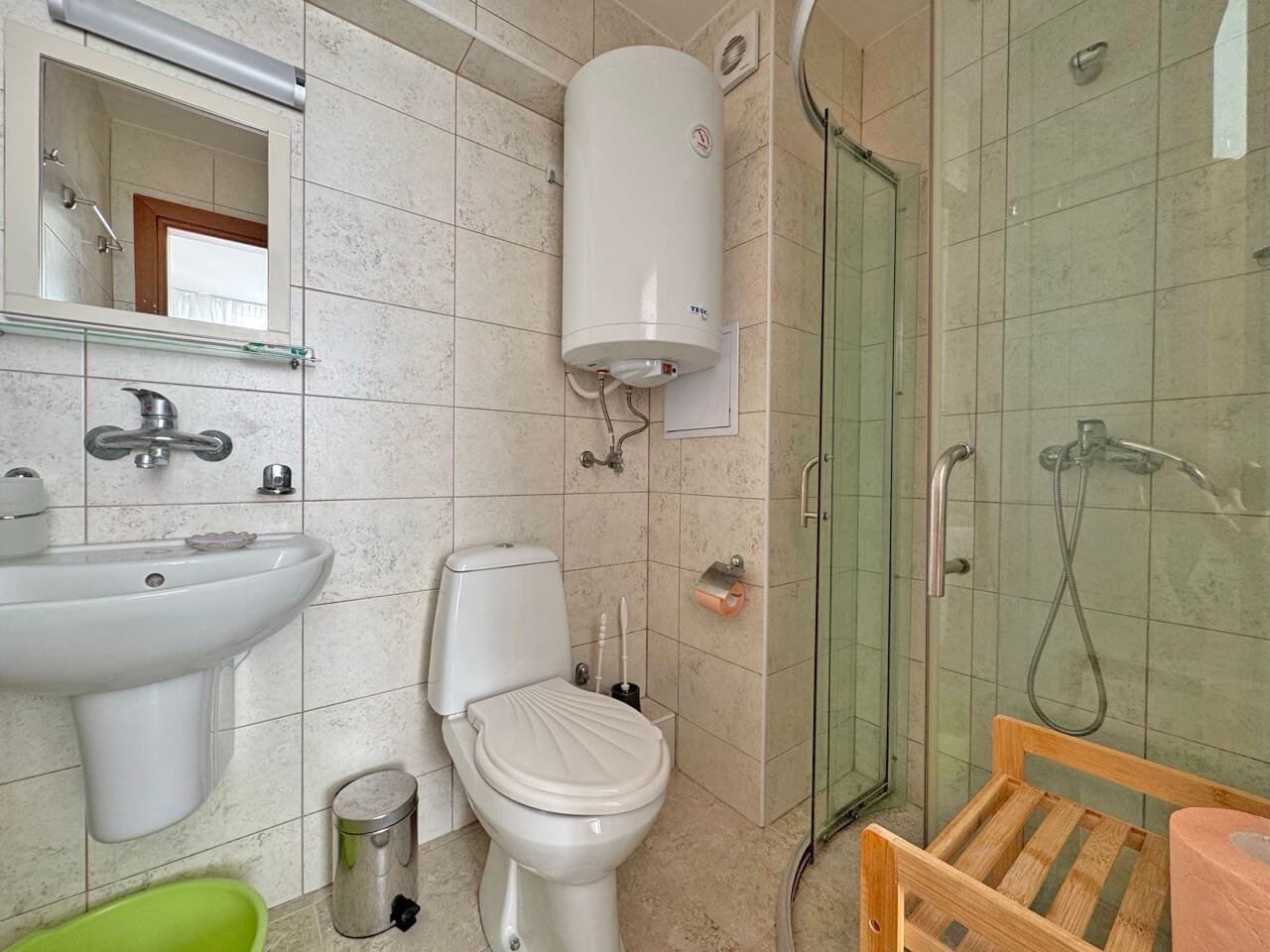 Gemütliche 3-Zimmer-Wohnung mit zwei Schlafzimmern in fußläufiger Entfernung zum Strand