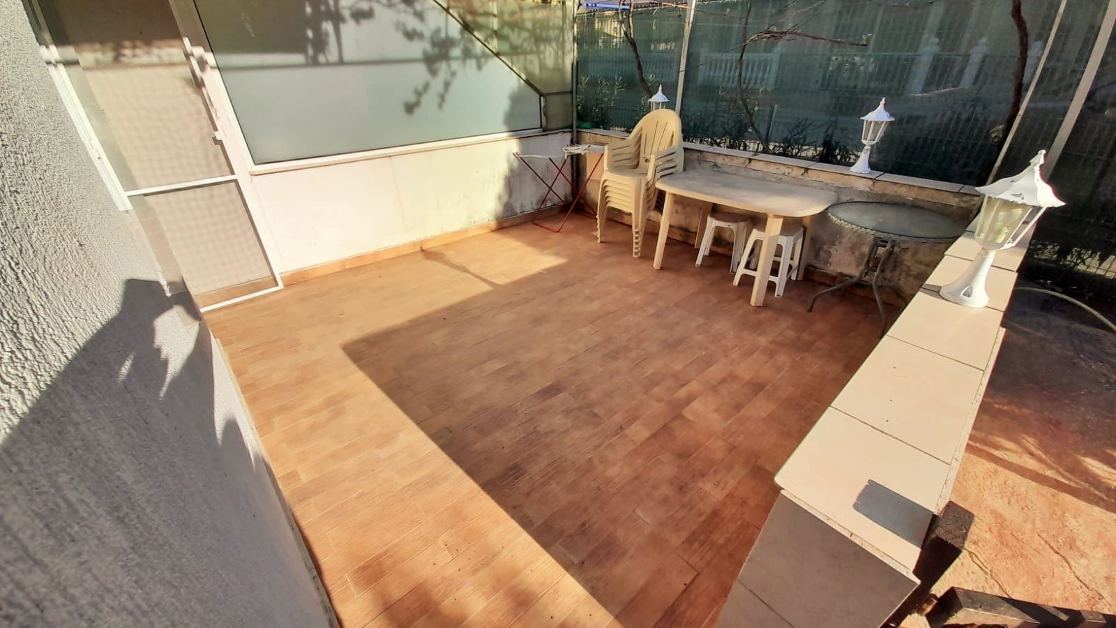 Geräumiges Studio mit verglaster Terrasse und zusätzlichem Raum – ruhige Lage 500 m vom Strand