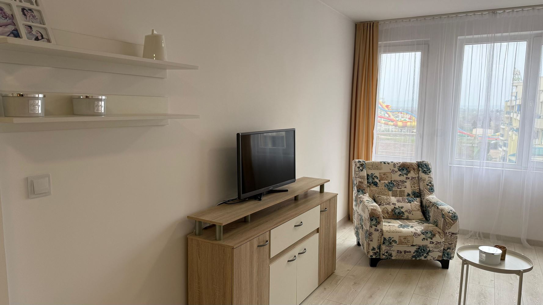 Geräumige und moderne Ein-Zimmer-Wohnung mit allen Annehmlichkeiten in Pomorie