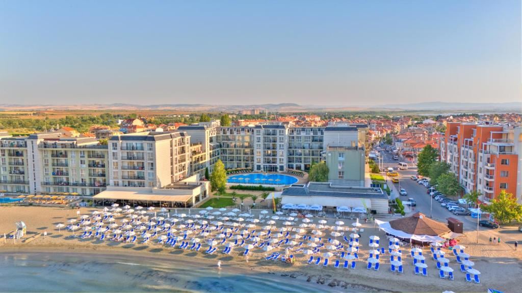 Luxuriöse Ein-Zimmer-Wohnung mit Panoramameerblick in Pomorie