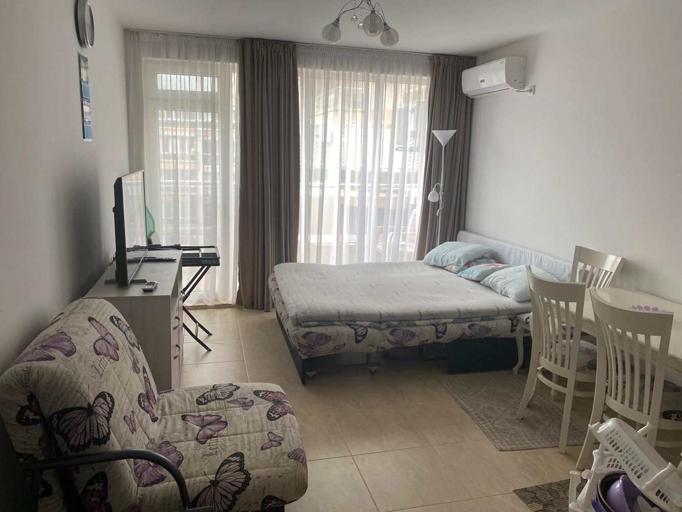 Stilvoll möbliertes Studio in Pomorie – nur 200 Meter vom Meer entfernt!