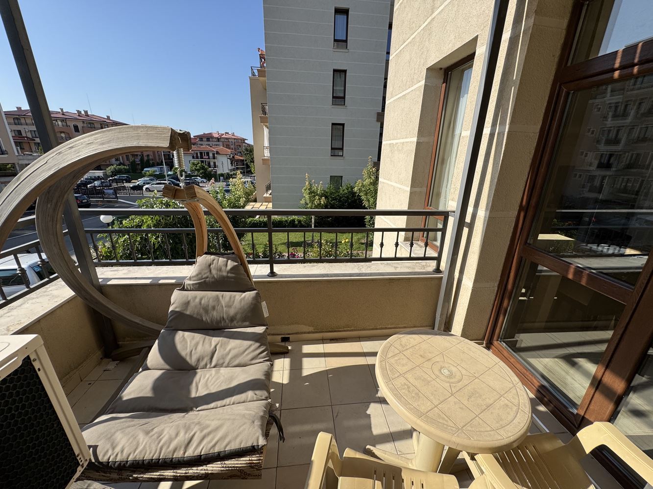 Wohnung mit einem Schlafzimmer in einer modernen Wohnanlage in Sveti Vlas – gemütliche bezugsfertige Immobilie