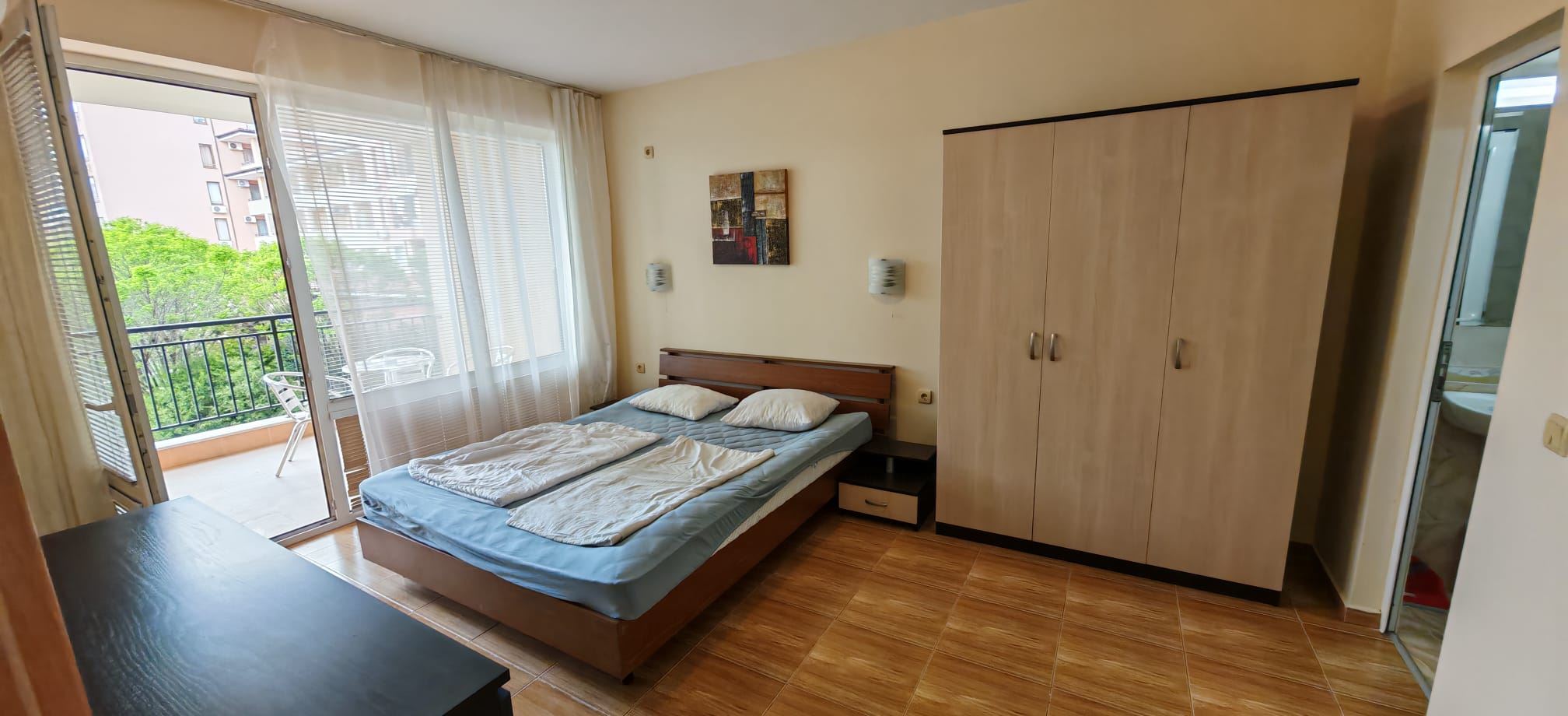 Geräumige 2-Zimmer-Wohnung mit Poolblick in einem luxuriösen Komplex in Sweti Wlas