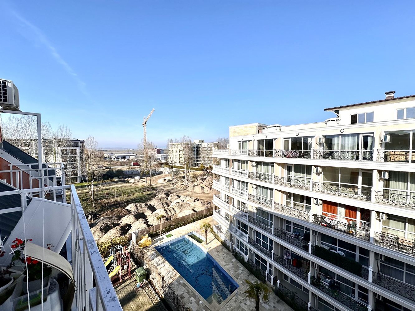Studio in einer modernen Anlage in Sonnenstrand mit ausgezeichneter Infrastruktur und Ausstattung