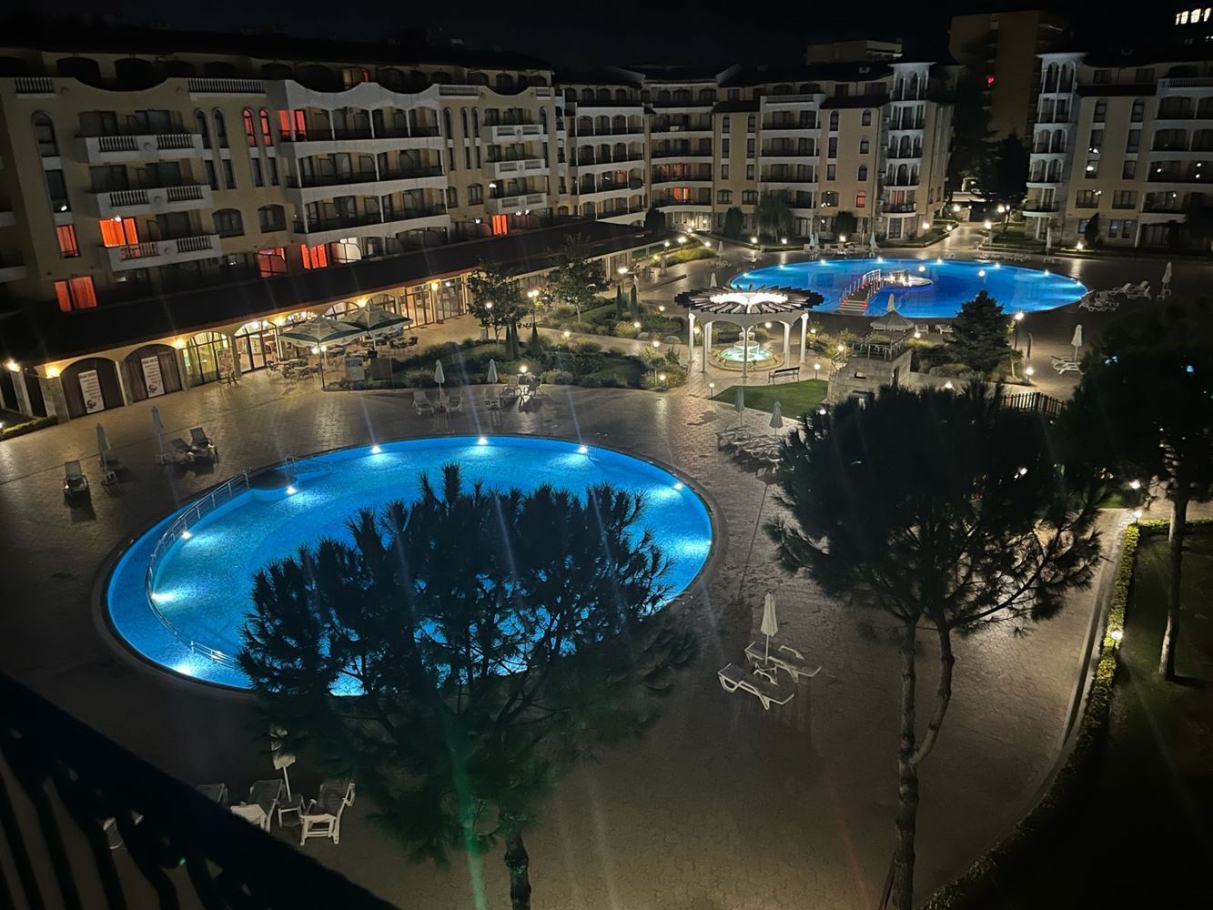 Studio mit Poolblick in Sonnenstrand – moderne Anlage mit umfangreicher Infrastruktur