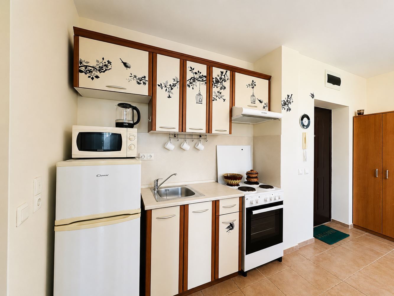 Wohnung mit zwei Schlafzimmern im Erdgeschoss und Gartenblick in Sonnenstrand