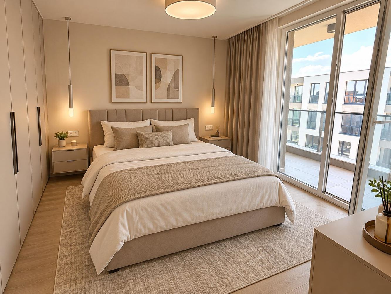 Ein neues Zuhause mit Potenzial und Komfort – 2-Zimmer-Wohnung in einem modernen Gebäude im Wohnviertel Madika