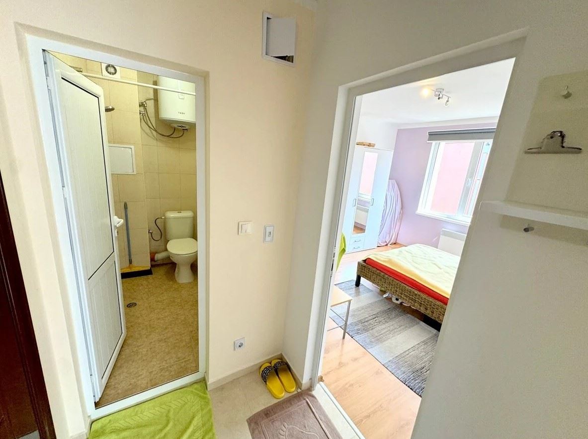 Ravda – Gemütliche Zweizimmerwohnung mit niedriger Wartungsgebühr, nur 500 Meter vom Meer entfernt