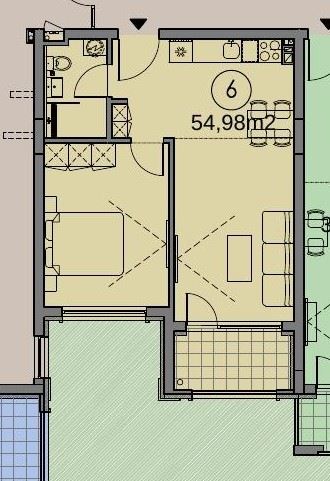 2-Zimmer-Wohnung mit Panoramameerblick in einer neuen Premiumanlage in erster Meereslinie in Sveti Vlas