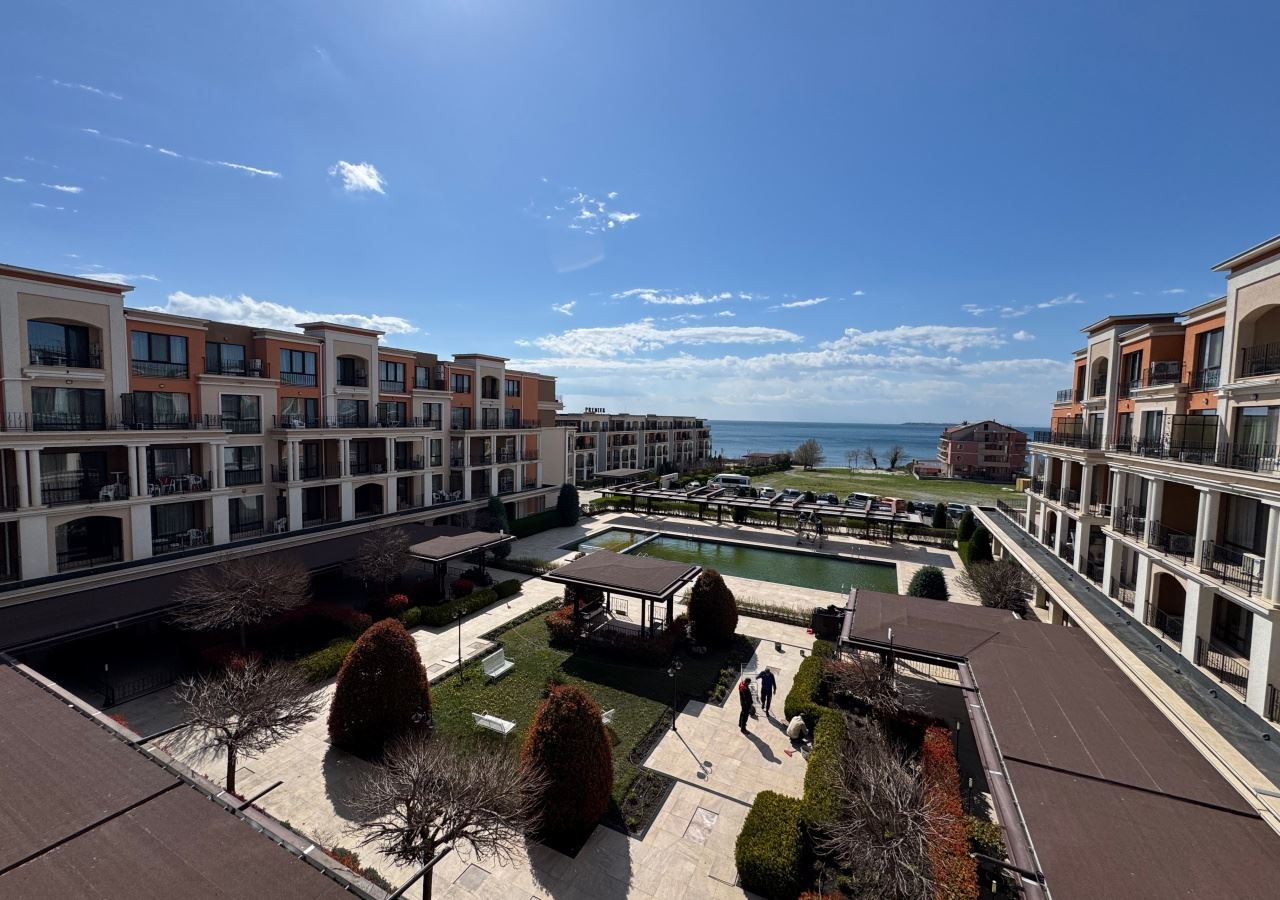 Studio in erster Meereslinie mit Meerblick in einem Luxuskomplex – vollständig möbliert und sofort nutzbar