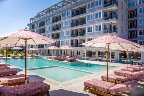 Luxuriöses Studio in einer neuen Anlage, 300 Meter vom Strand in Sonnenstrand entfernt – bezugsfertig