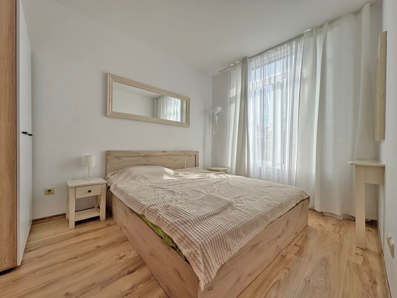 Gemütliche 3-Zimmer-Wohnung mit zwei Schlafzimmern in fußläufiger Entfernung zum Strand