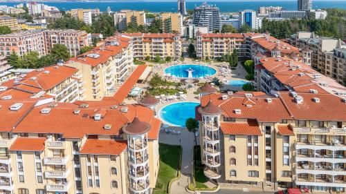 Modernes Ein-Zimmer-Apartment in einer prestigeträchtigen Anlage im Herzen von Sonnenstrand