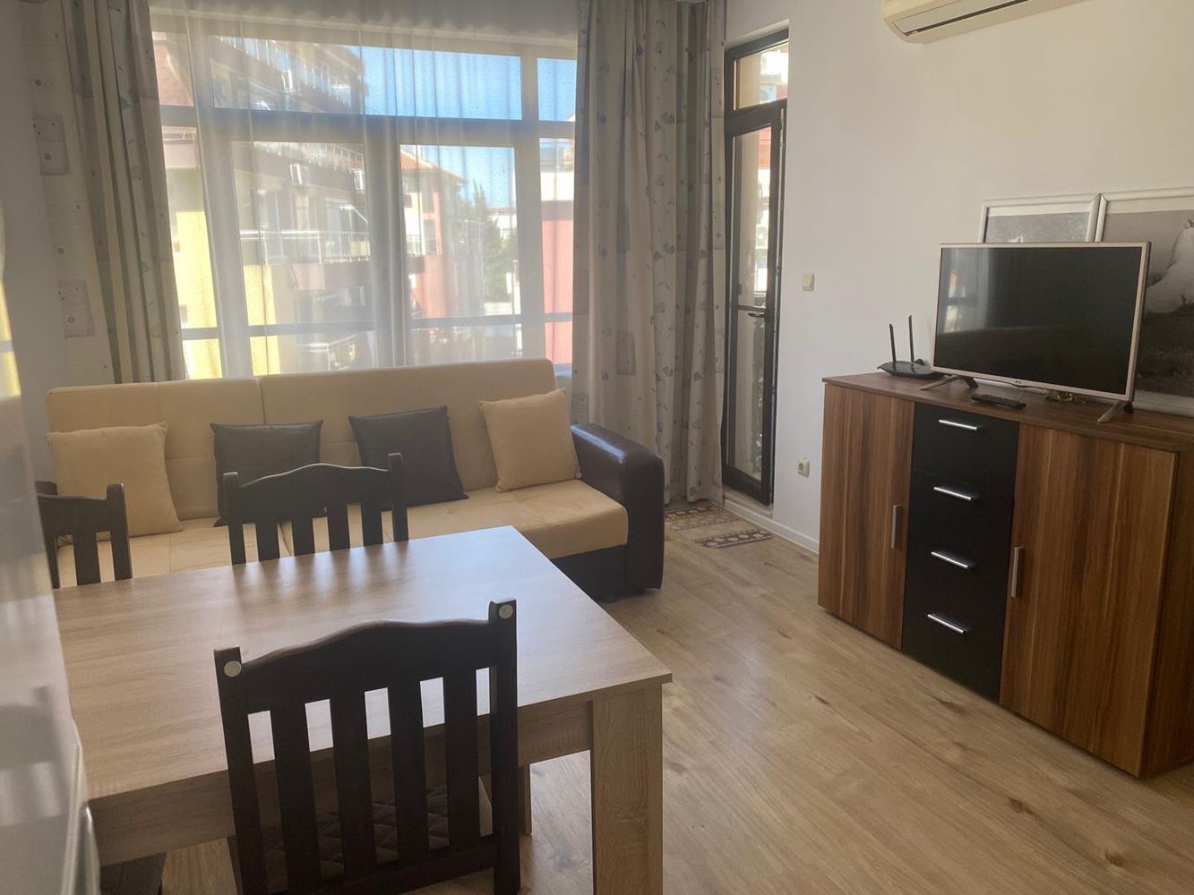 Zweizimmerwohnung in Pomorie – einzigartige Anlage mit niedrigen Betriebskosten und ausgezeichneter Lage nahe dem Meer