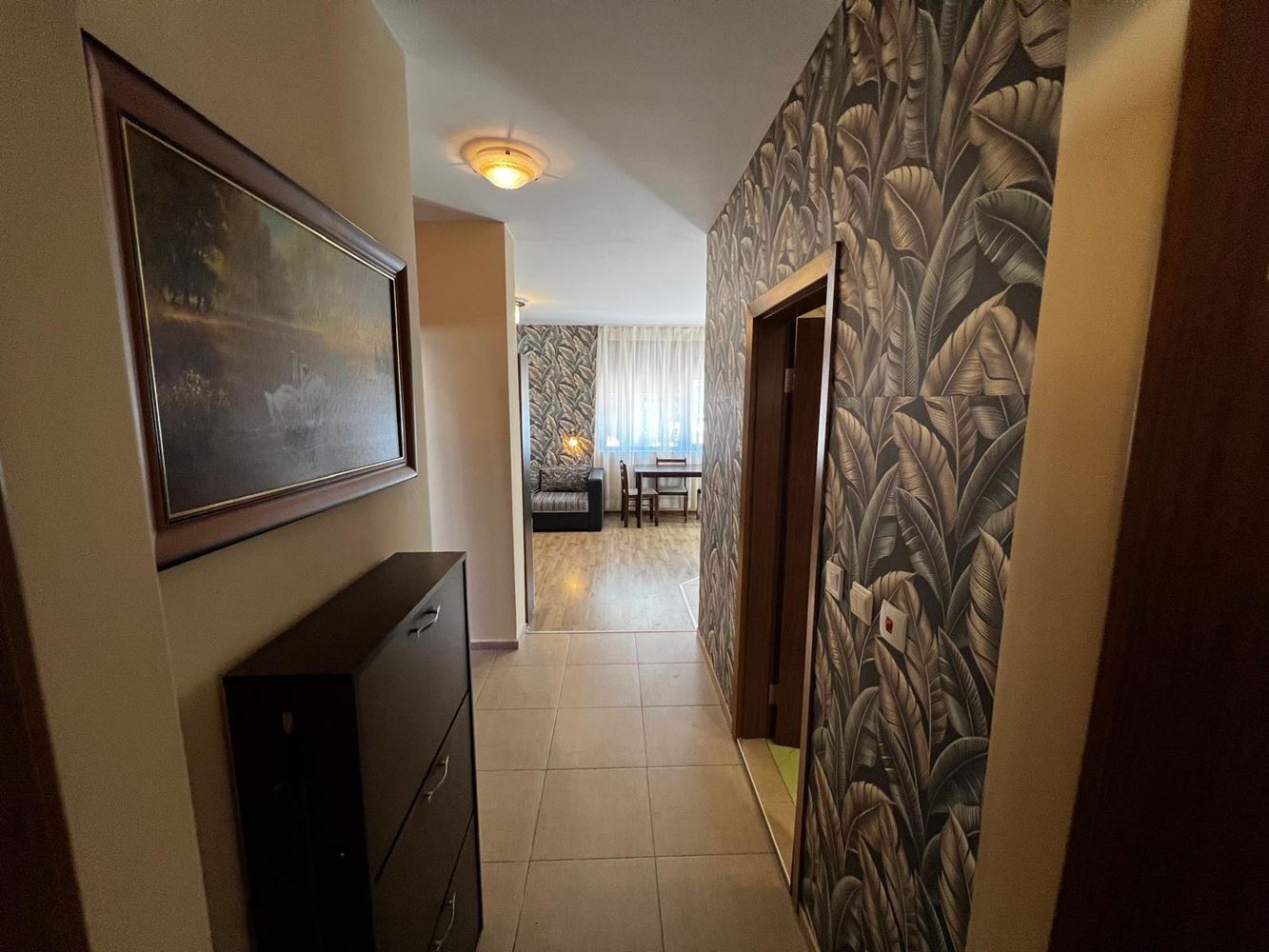 Gemütliche Wohnung mit einem Schlafzimmer in Sarafovo – eigener Eingang, keine Wartungsgebühr, ideal für ganzjähriges Wohnen