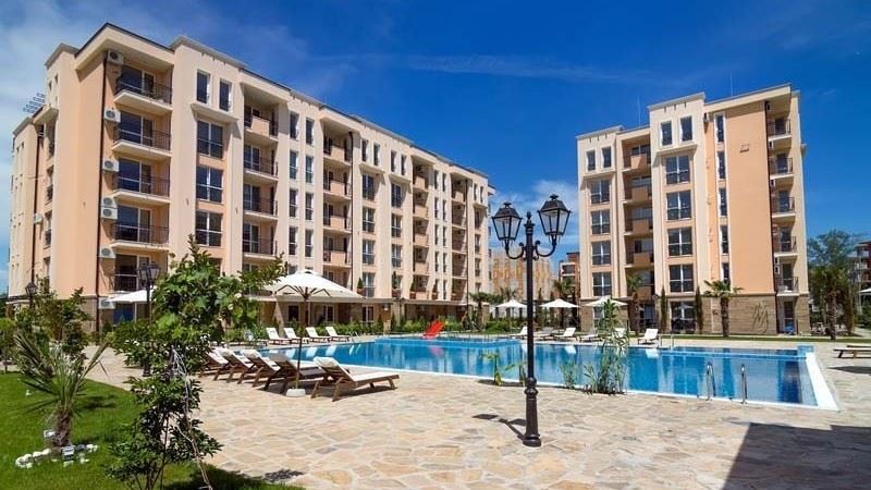 Gemütliches Studio mit hervorragenden Annehmlichkeiten und Möglichkeit zur ganzjährigen Nutzung in Sonnenstrand