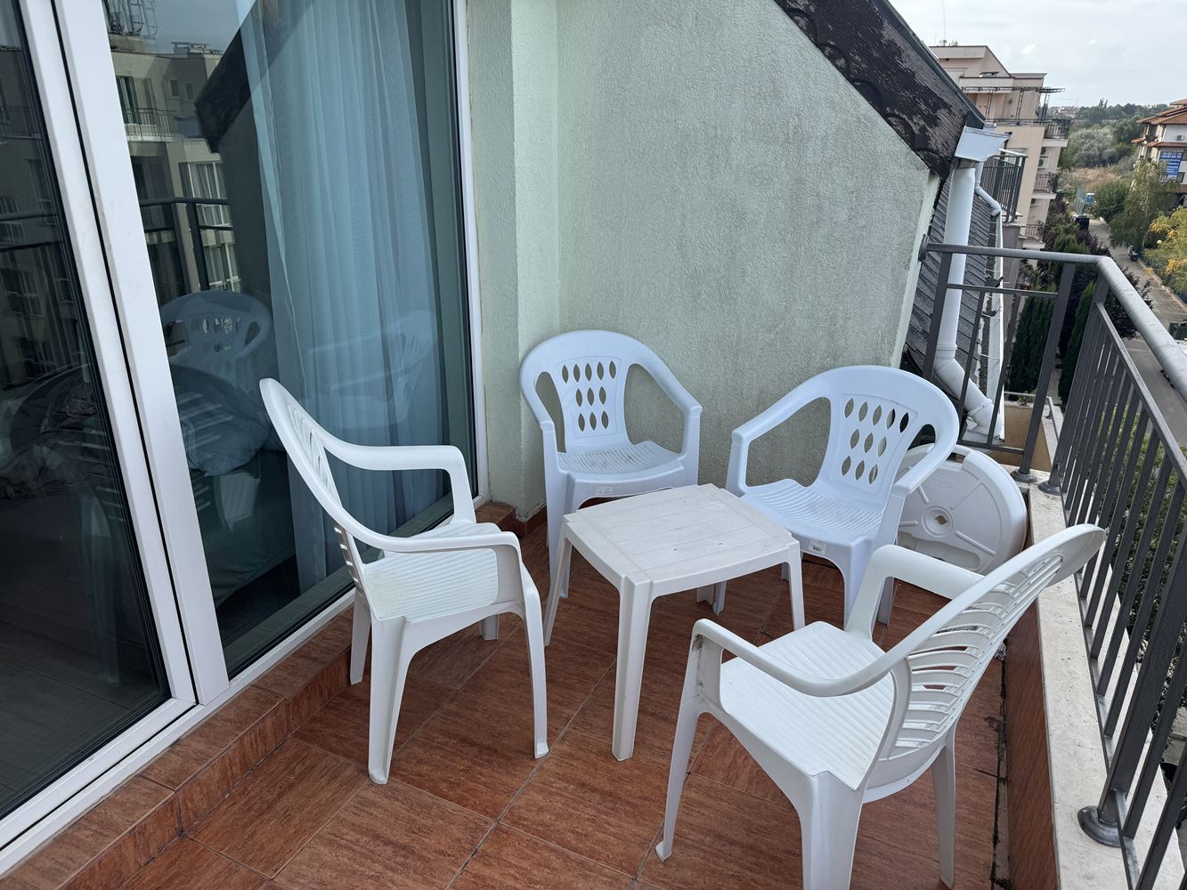 Wohnung mit einem Schlafzimmer und Panoramablick im Herzen von Sonnenstrand