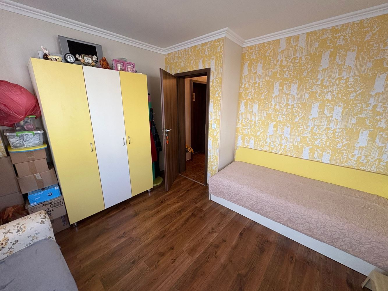 Drei-Zimmer-Wohnung mit Panoramablick auf das Meer in Sveti Vlas – 200 m vom Strand