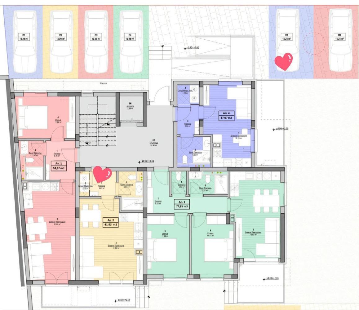 Geräumiges Studio in einem Boutique-Komplex im Herzen von Sunny Beach – Stil, Licht und Komfort