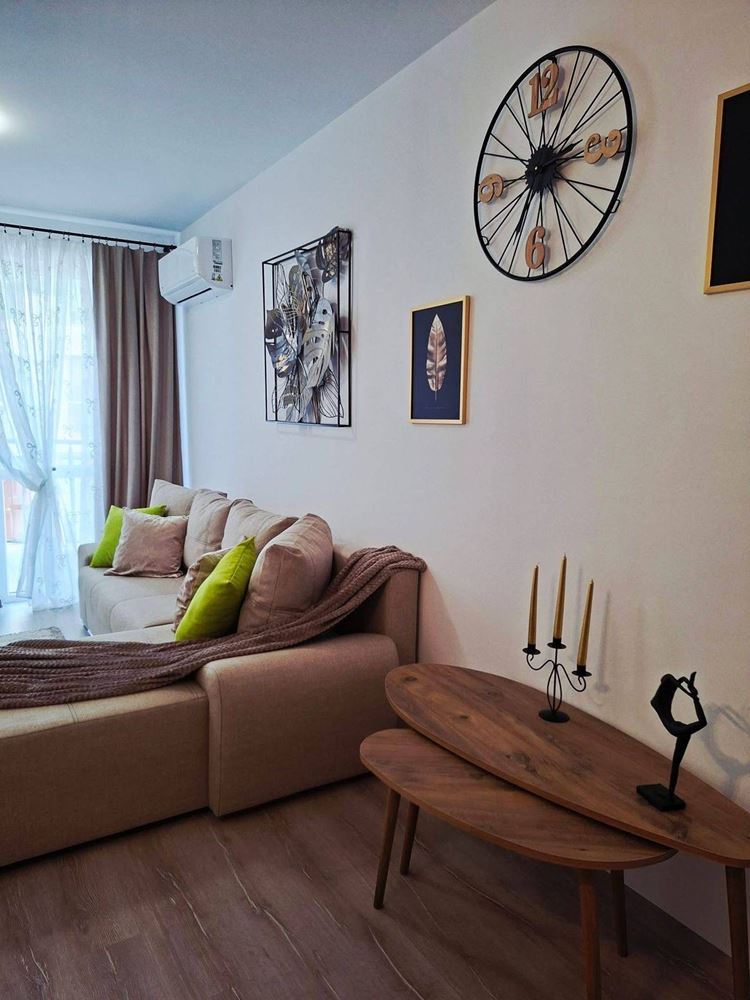 Stilvolle Zwei-Zimmer-Wohnung mit niedriger Wartungsgebühr in Sunny Beach – Komfort, Sicherheit und hervorragende Investition am Meer