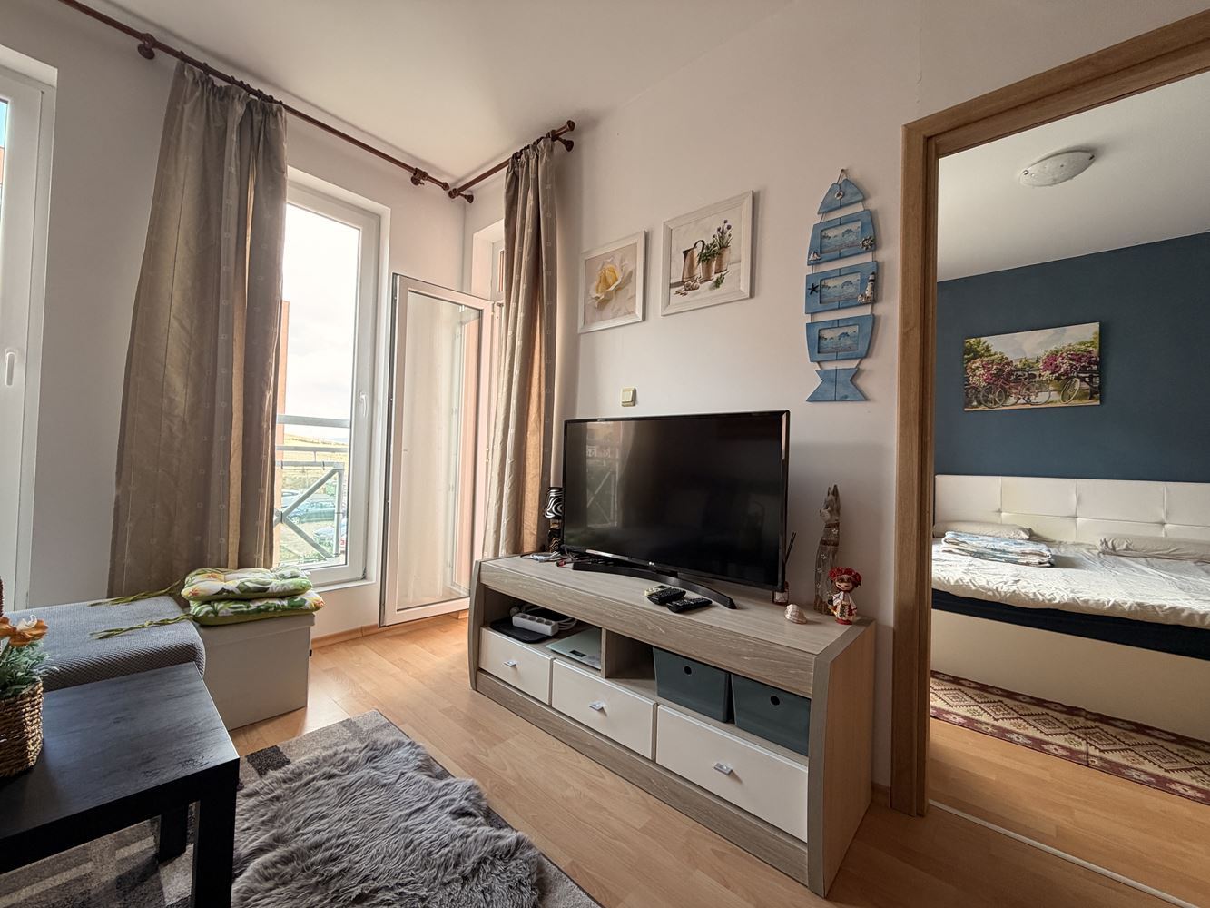 Kleine Wohnung, große Chance – bezugsfertige Wohnung mit einem Schlafzimmer in der Nähe von Sonnenstrand