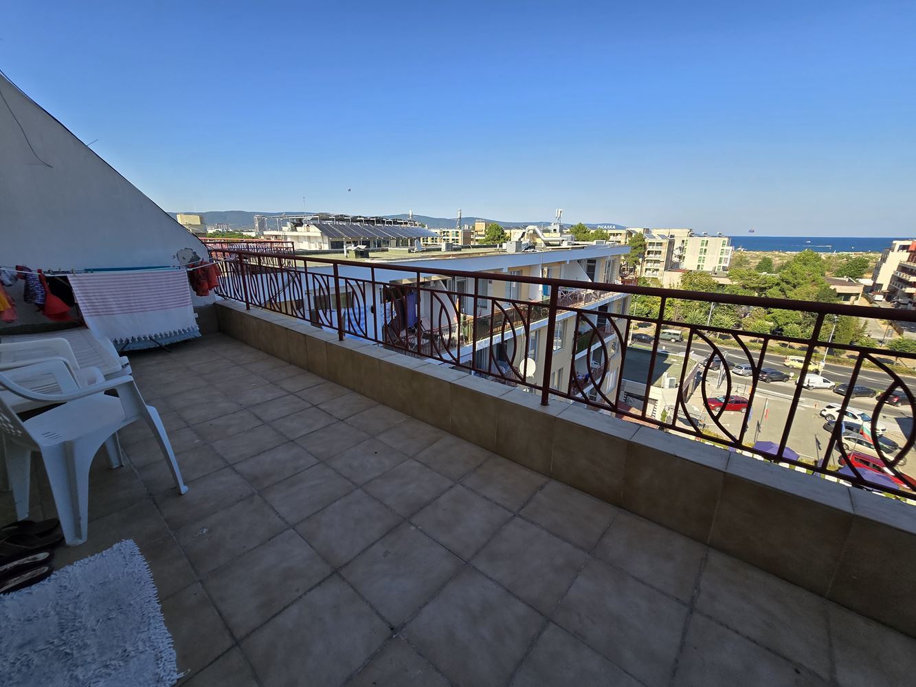 Maisonette mit herrlichem Meerblick in Sonnenstrand – hervorragende Lage nur 200 Meter vom Strand entfernt