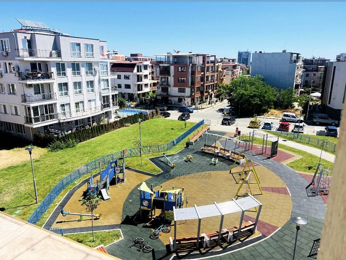 Gemütliche Einzimmerwohnung mit einer Schlafzimmer im neuen Stadtteil von Nessebar – keine Instandhaltungsgebühr