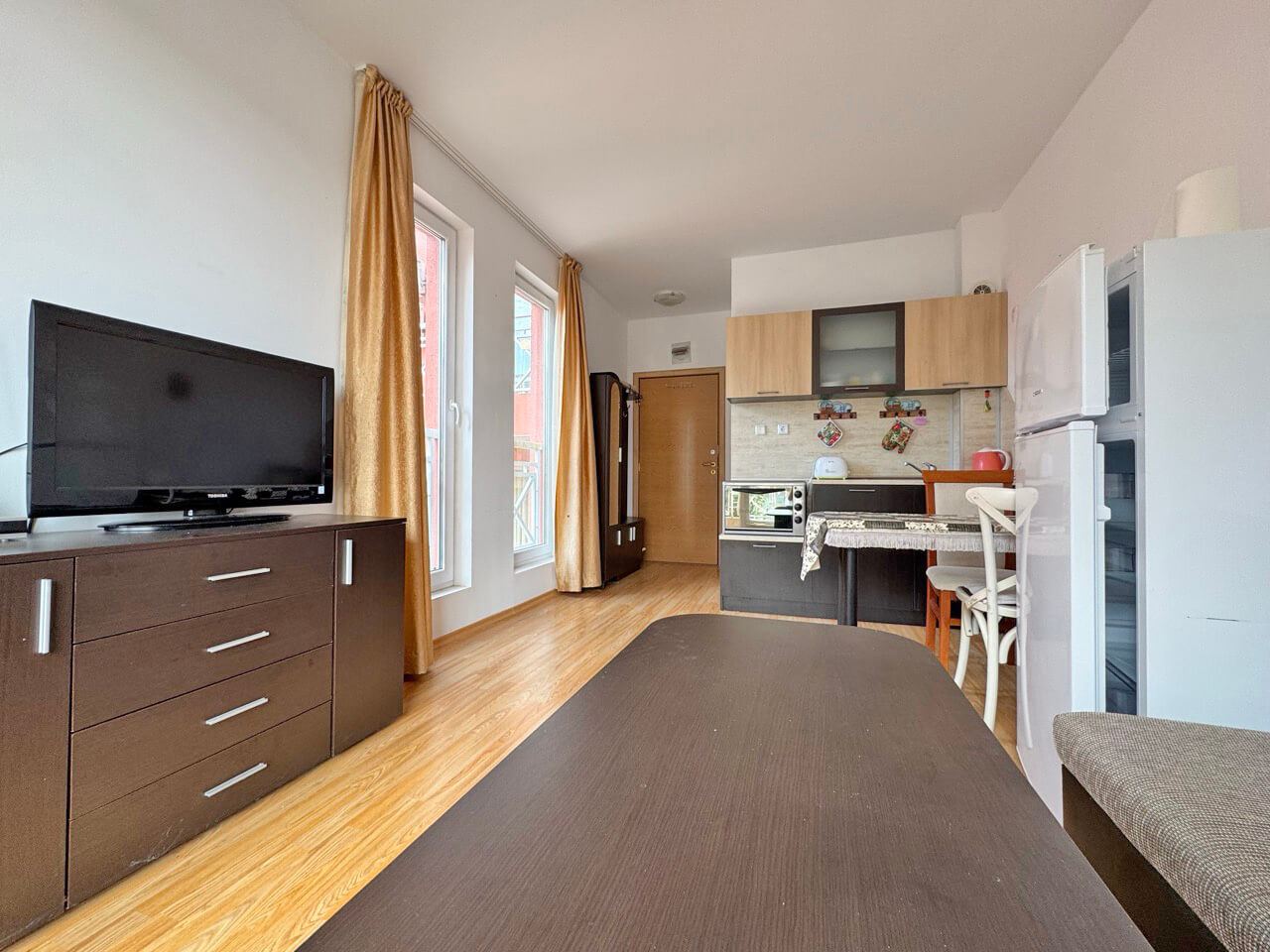 Möbliertes Studio mit Poolblick in Sonnenstrand – ausgezeichnete Möglichkeit für Urlaub und Investition