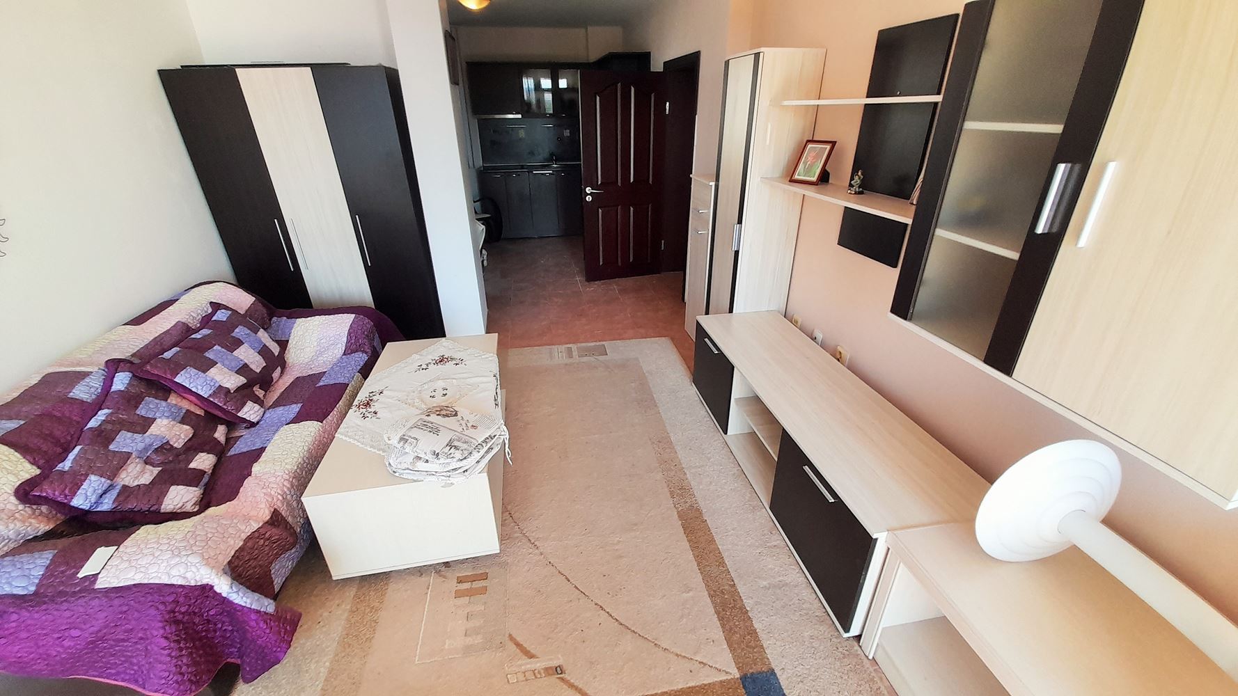 Bezugsfertige 2-Zimmer-Wohnung mit niedrigen Instandhaltungskosten in Sonnenstrand