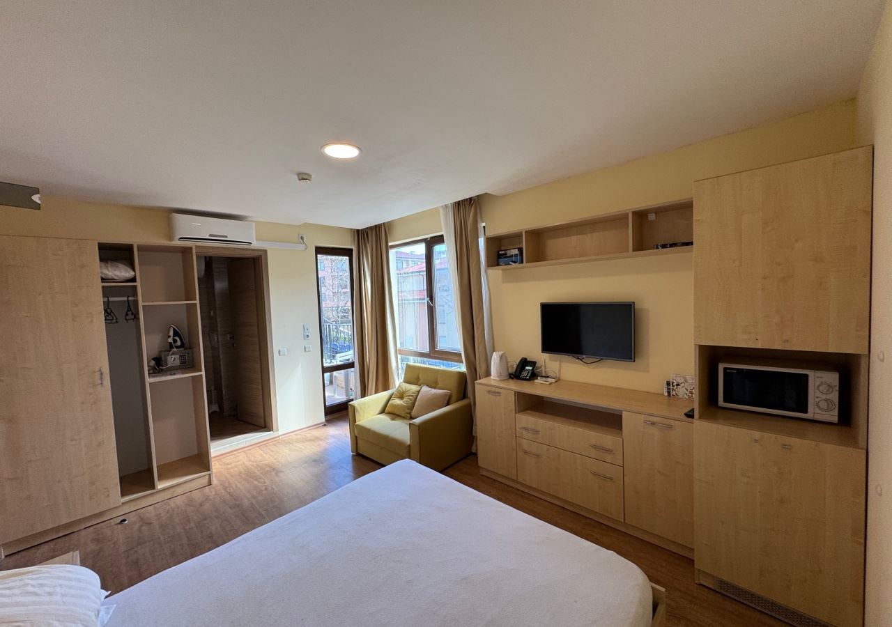 Studio in erster Meereslinie in Sveti Vlas – Kombination aus Lage und Komfort