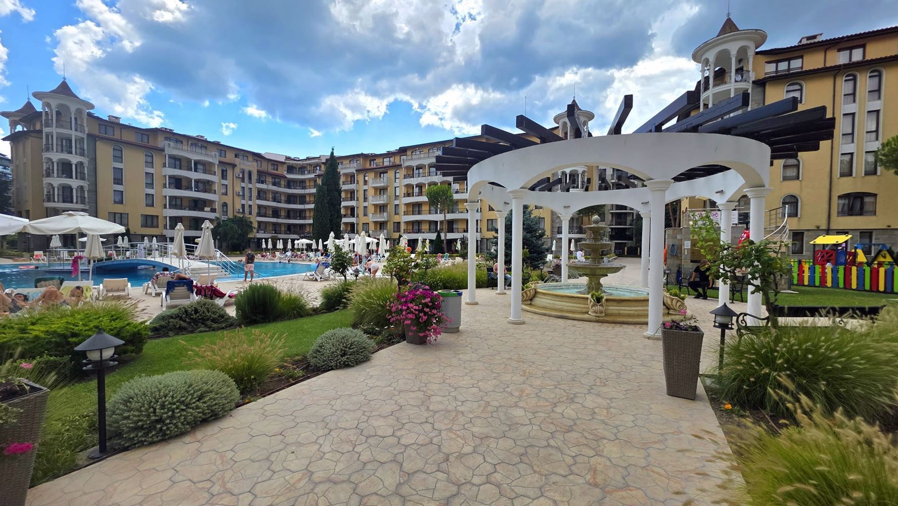 Studio in Sonnenstrand – gemütlicher Rückzugsort am Meer in einer Anlage mit Pools, SPA und Fitness