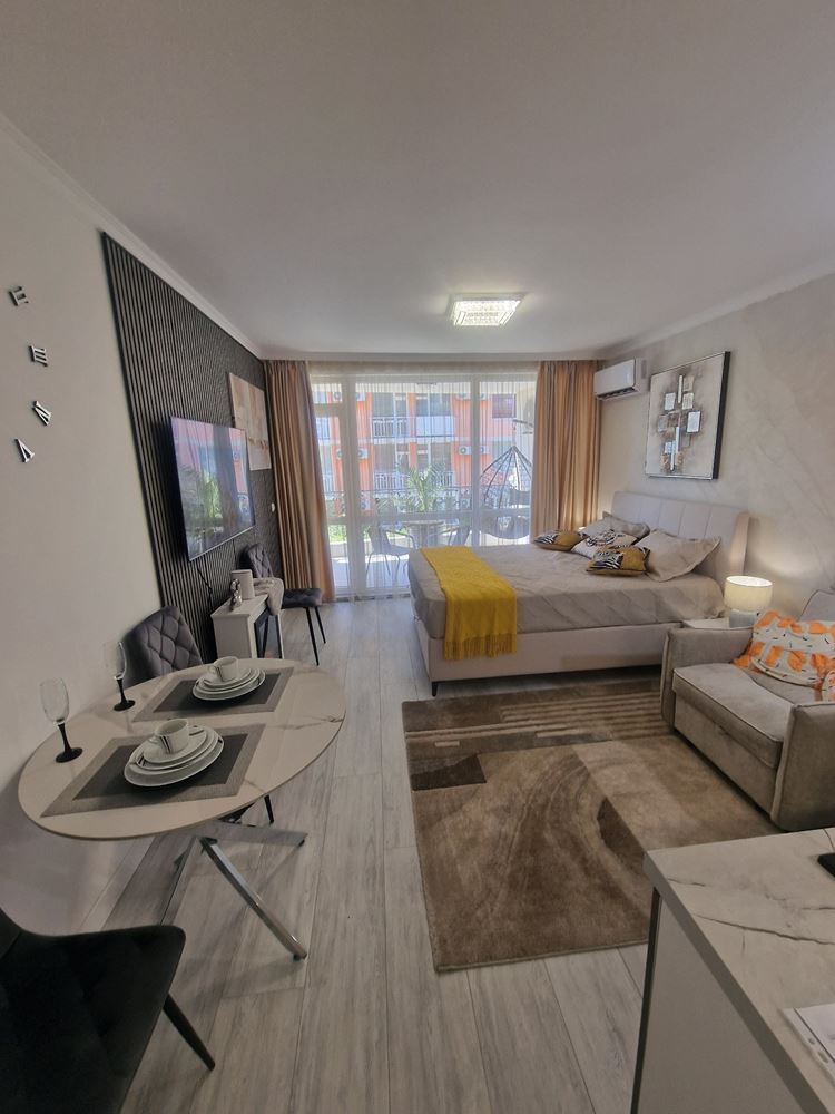 Stilvolles Studio in einer neuen modernen Wohnanlage in Sonnenstrand – Südausrichtung und ausgezeichnete Investitionsmöglichkeit