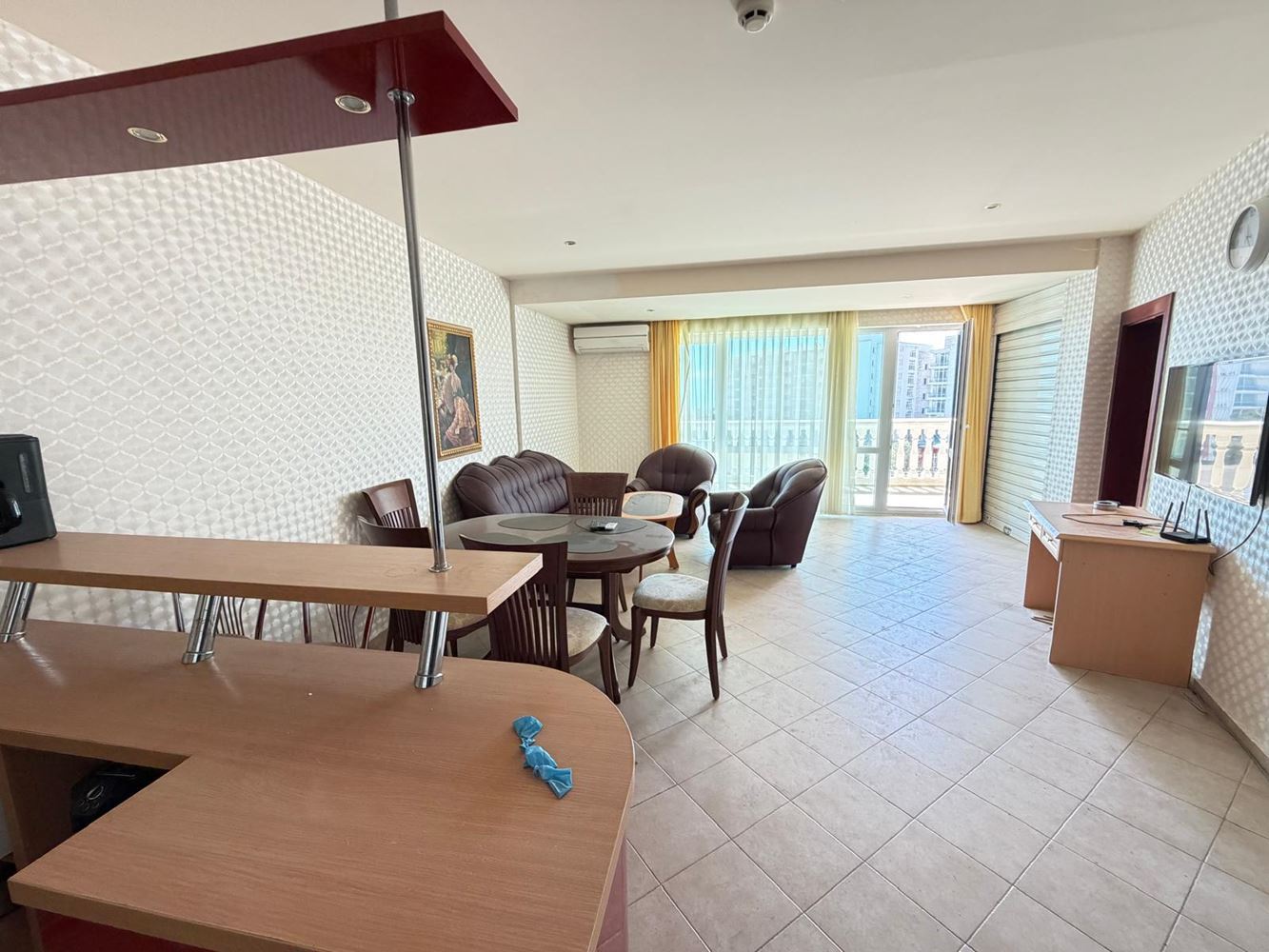 Luxuriöse 3-Zimmer-Wohnung mit Meerblick nur 100 Meter vom Strand in Sonnenstrand entfernt