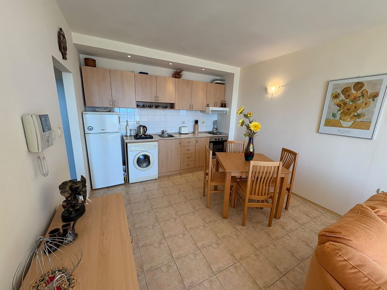 Erste Meereslinie in Sveti Vlas – geräumige Wohnung mit einem Schlafzimmer und Meerblick
