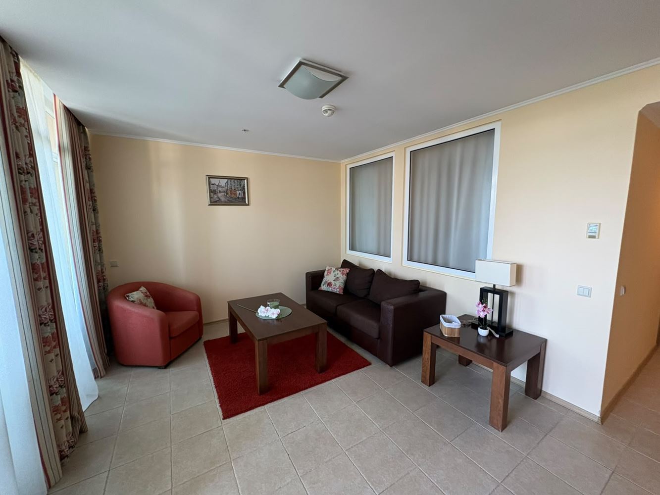 Luxuriöse 2-Zimmer-Wohnung mit Meerblick in erster Linie in Pomorie – eine prestigeträchtige Immobilie mit einzigartigen Annehmlichkeiten