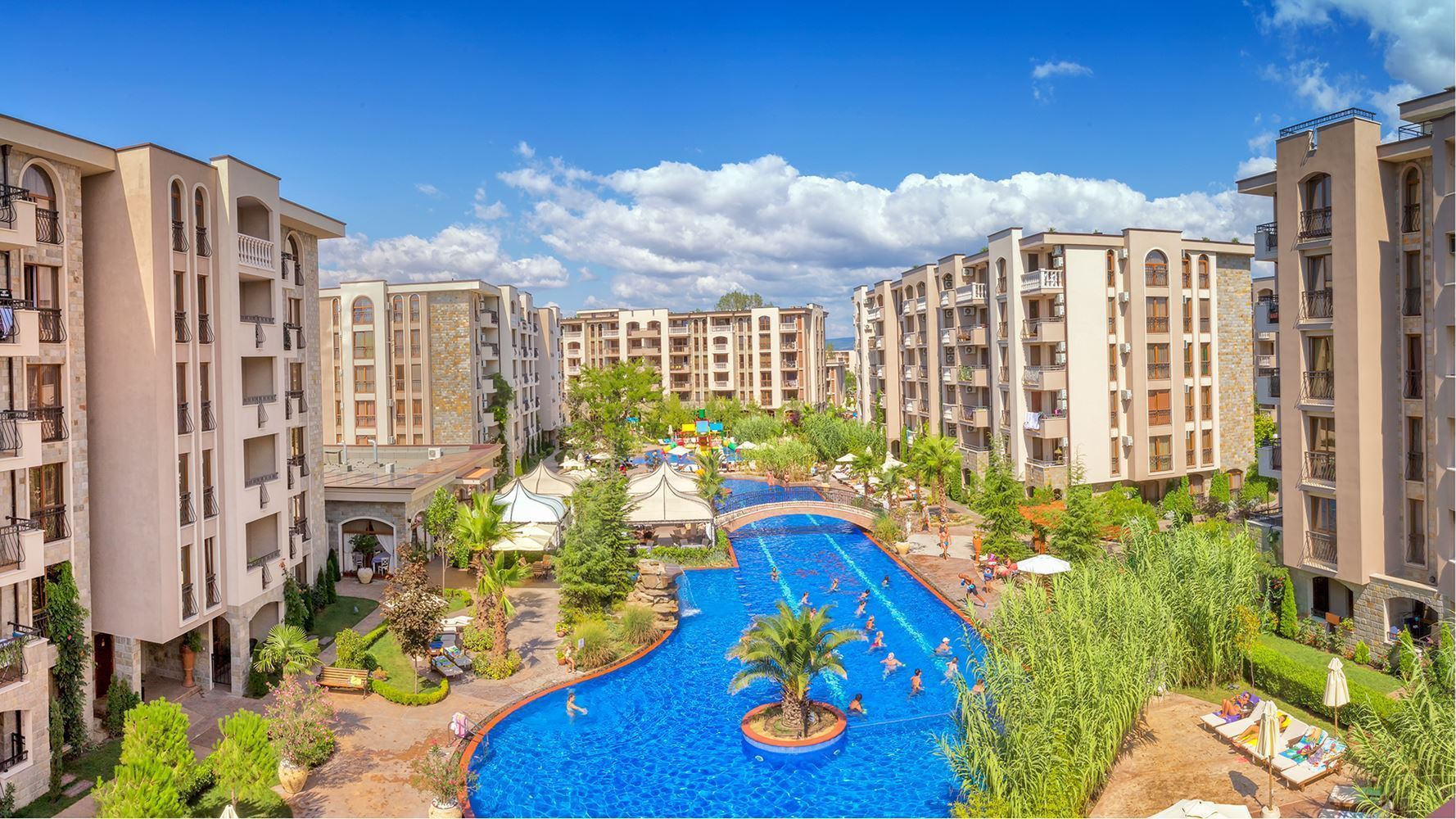 Studio in einer prestigeträchtigen Anlage in Sunny Beach – voll möbliert und bezugsfertig