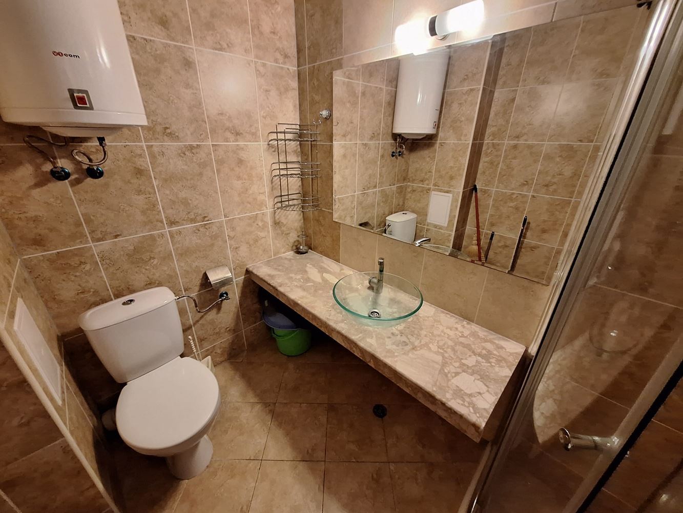 Ein-Zimmer-Wohnung mit Panoramablick auf den Pool – Sonnenstrand, nur 300 m vom Meer entfernt