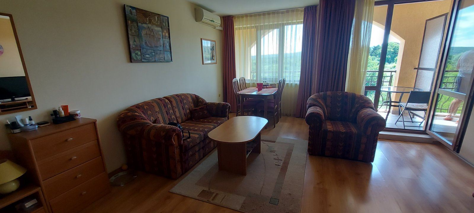 Geräumiges Studio in einer Anlage in Obzor, umgeben von Grün und nur einen kurzen Spaziergang vom Meer entfernt