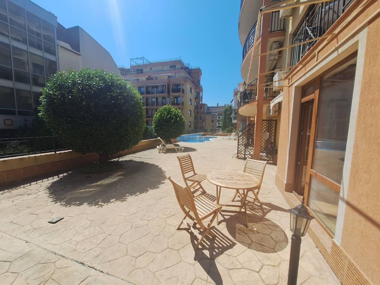 Gemütliche 2-Zimmer-Wohnung im Erdgeschoss, 300 Meter vom Meer in Sveti Vlas