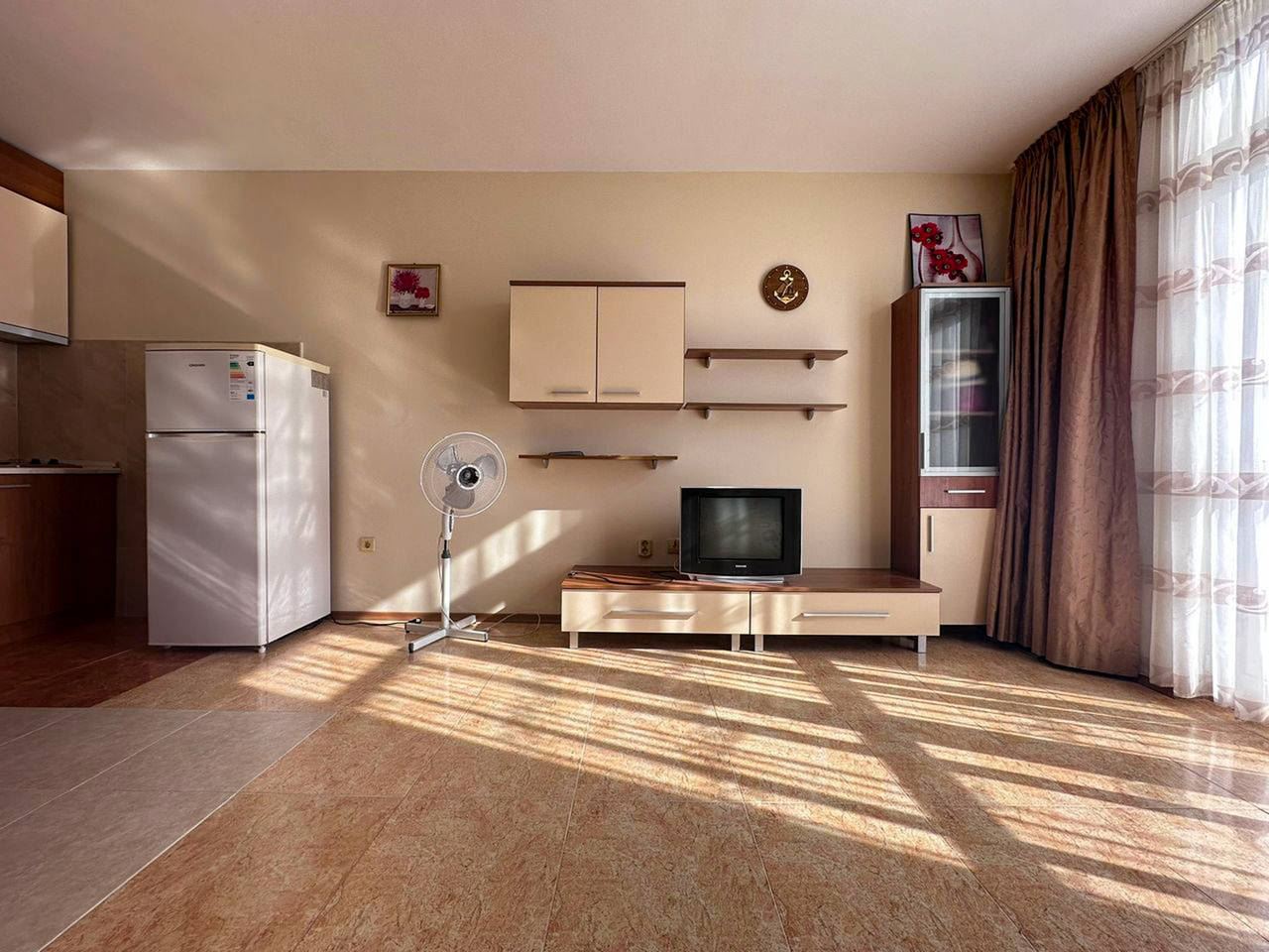 Geräumige Ein-Zimmer-Wohnung mit Baugenehmigung (Act 16) in Sunny Beach – Komfort, Stil und bezugsfertig