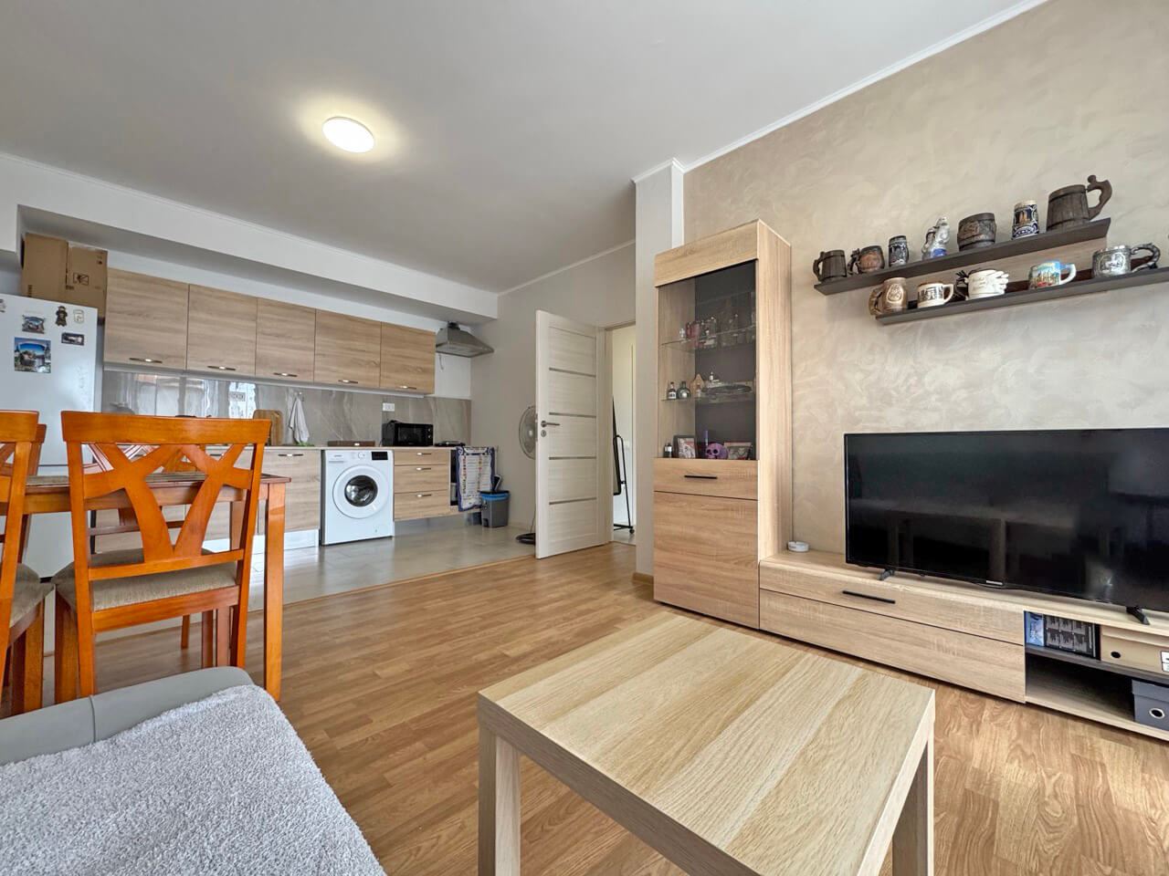Möblierte Wohnung mit einem Schlafzimmer in einer neuen Wohnanlage in Aheloy – Ruhe, Grün und Komfort am Meer